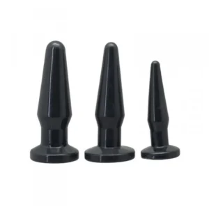 Plug-TPE ANAL PLUG 3 SIZES/ SET