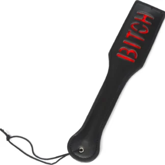 Fetish Fever - Paddle - Bitch - Black