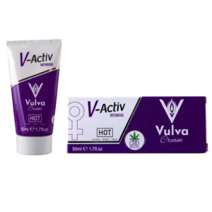 Hot V-Activ Vulva Cream CBD — Warming Intimate Cream for Vulva, 50 ml