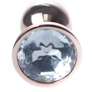 Plug-Jewellery Red Gold PLUG- Clear
