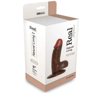 Dildo-REALISTIC DILDO REAL RAPTURE BROWN 5