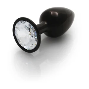 Ouch! Round Gem Butt Plug - Small, Smooth Finish