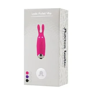 Stimulator-Vibrator - Lastic Pocket Vibe RabbitPink