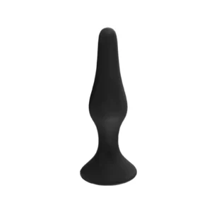 Fantasy Anal Plug Black Medium Straight Shaft