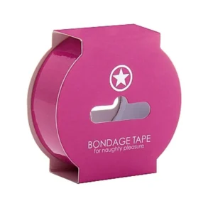 Ouch! Non-Sticky Bondage Tape, 17.5 m, Pink