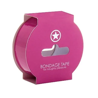 Non-Sticky Bondage Tape - 17.5 meters - Pink