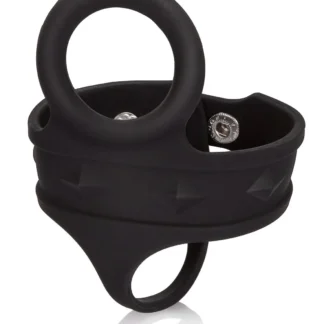 Silicone 3-Snap Ball Spreader Black