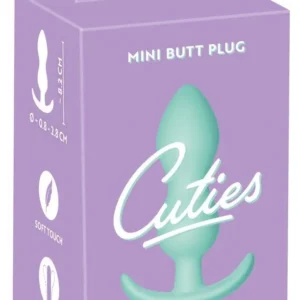 Cuties Plugs Green — Mini Silicone Anal Plug