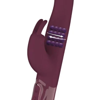Rotating & Vibrating Thick Rabbit Vibrator