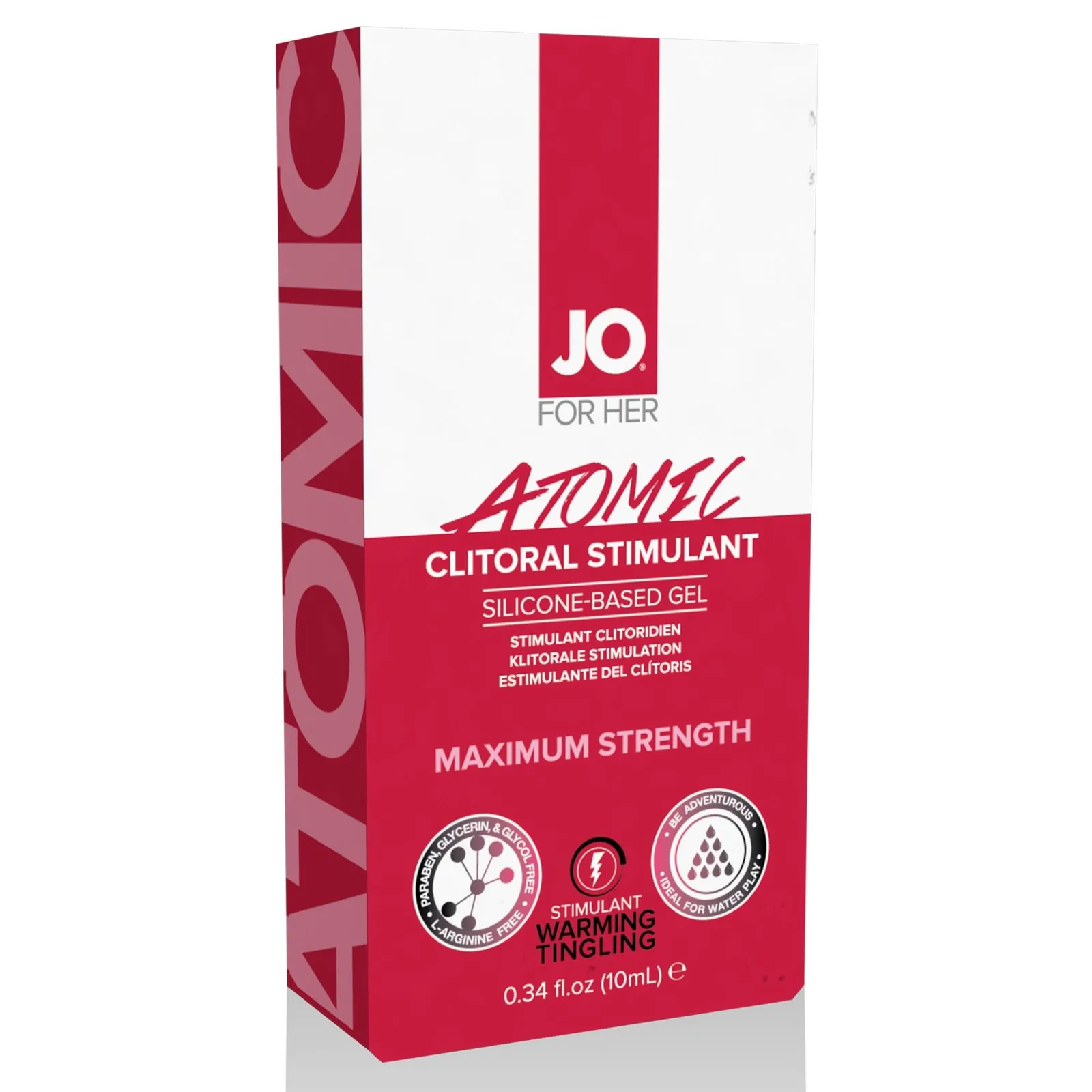 System JO - For Her Clitoral Stimulant Warming Atomic 10 ml - Image 2