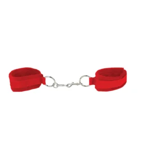 Ouch! Velcro Cuffs Red — Soft Velcro Cuffs