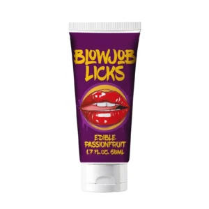 Pharmquests Blow Job Licks — Passion Fruit Flavored Edible Gel, 50 ml