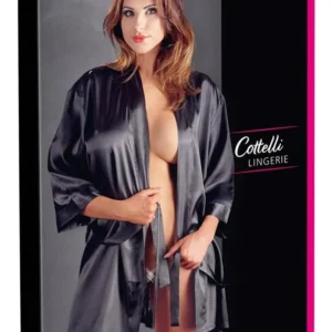 Cottelli LINGERIE Lace Kimono L/XL - Short Lace Kimono Robe