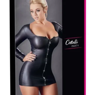 Dress with a Sparkly Zip M