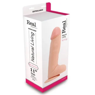 Dildo-FALLO REALISTIC REAL RAPTURE FLESH 11""