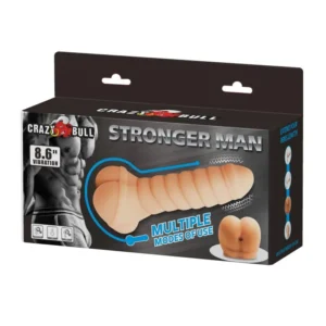 Crazy Bull Stronger Man — vibrating sleeve stimulator and masturbator