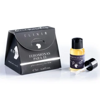 PHEROMONE ELIXIR GIFT SET + SPATULA FOR HIM 7ML TEMPTATION PLAY SEX