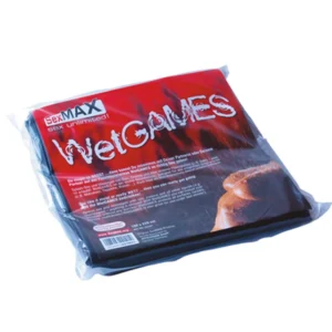 JoyDivision WetGAMES BDSM Sex Mat, 180 × 220 cm, Black
