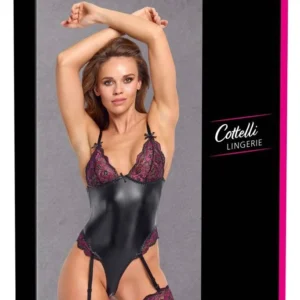 Cottelli LINGERIE Body Garters S Lace Trim