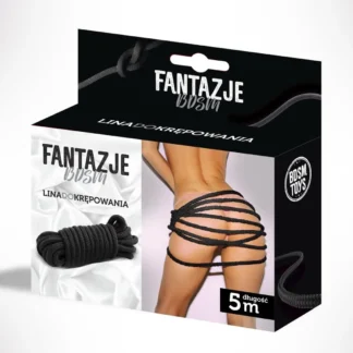 Ropes - BDSM Fantasies Bondage Rope 5m Black