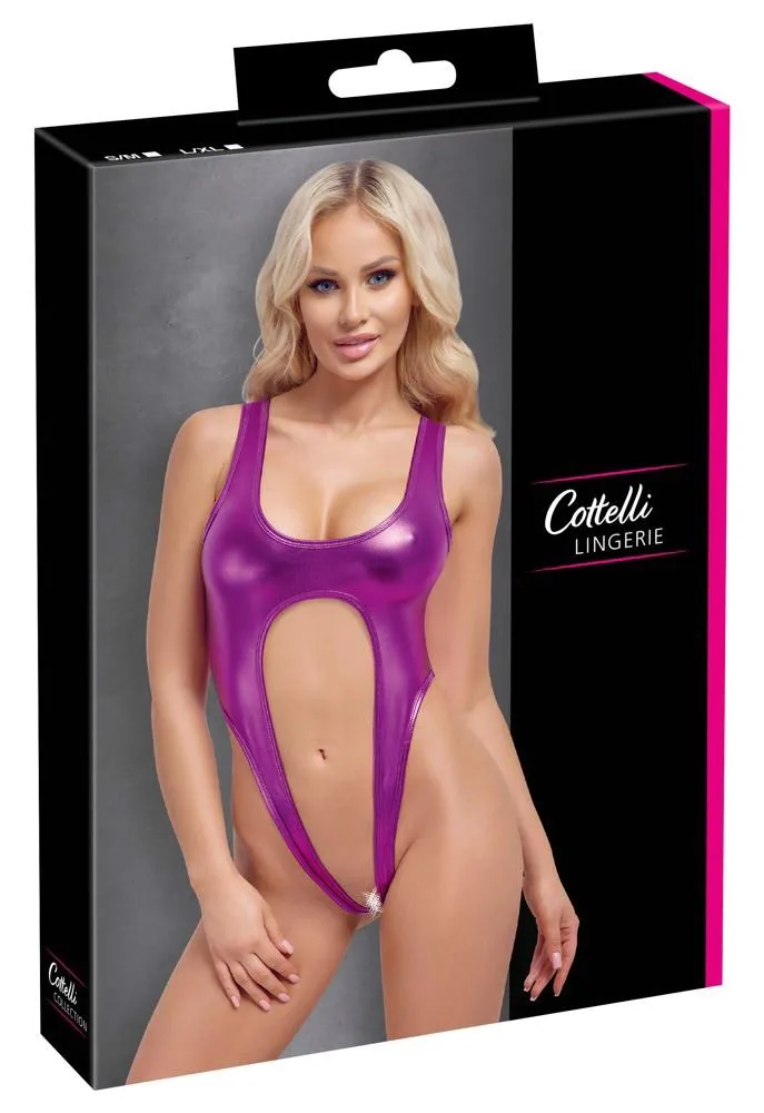 Body pink L/XL Cottelli metallic finish