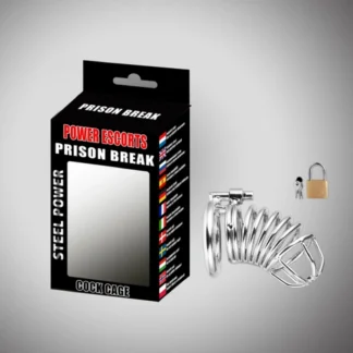 Power Escorts Prison BReak metal small 40 with lock ring