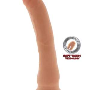 Dual Density Dildo 9 Inch Light Skin Tone