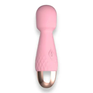 Power Escorts - Mini Wand Deluxe Pink - 11.6 cm / 4.5 inch Silicone Wand Massager