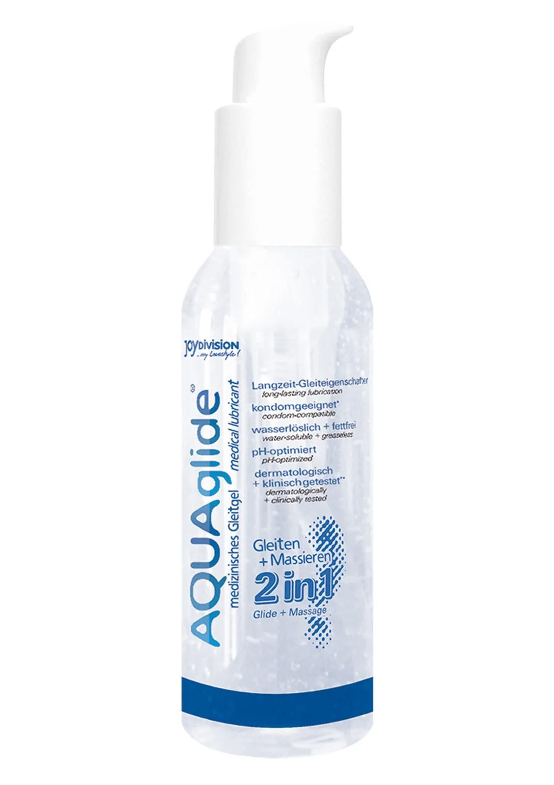 Gel-AQUAglide 2-in-1, 125 ml