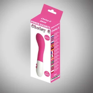 Chelsy G pink 20 cm silicone vibrating 10-speed