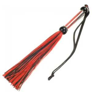 Flogger - Me You Us Tease And Please Silicone Flogger Black