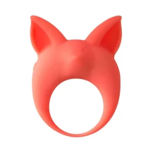 Ring - Vibrating Cock Ring Mimi Animals Kitten Kyle Orange