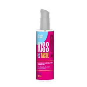 Intt Kissable Gel with Warm Effect — edible intimate gel with blackberry flavor
