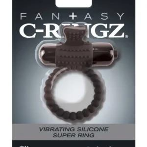 Fantasy C-Ringz FCR Vibrating Silicone Super R — Vibrating Erection Ring