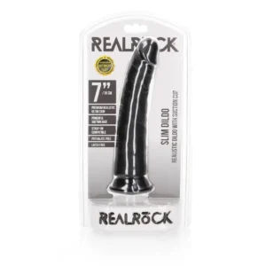 Slim Realistic Dildo with Suction Cup - 7""""/ 18 cm