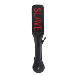Toyz4Lovers Double Spank Paddle Slave — Leather Spanking Paddle
