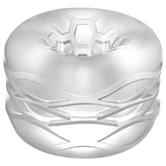 No. 93 - Reversible Masturbator and Bumper - Transparent