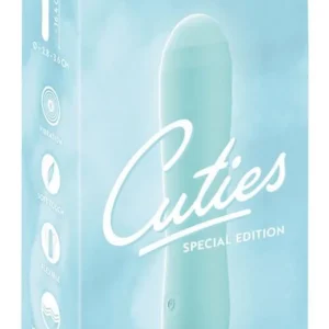Cuties Softies Mini Vibrator - compact ribbed vibrator