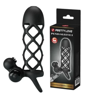 PRETTY LOVE - PENIS SLEEVE I, 10 vibrating functions