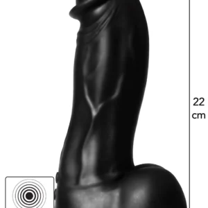Hidden Desire Dinosaur Monster Vibrating Dildo, Black