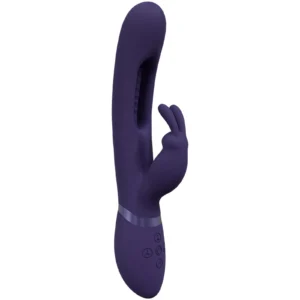 Vive Mika Triple Rabbit with Flapping and G-Spot Stimulation, Purple