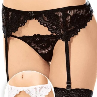 Garter Belt 3309 - white M/L