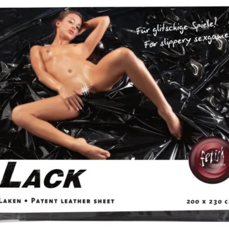 Black Vinyl Bed Sheet