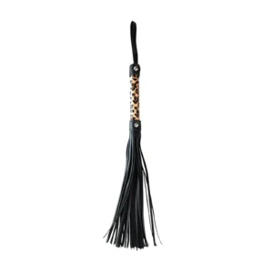 Leopard print flogger