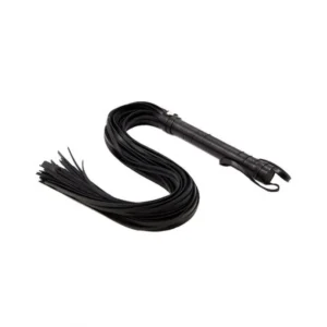 Alive Fetish Fantasy Black Flogger — Black BDSM Flogger