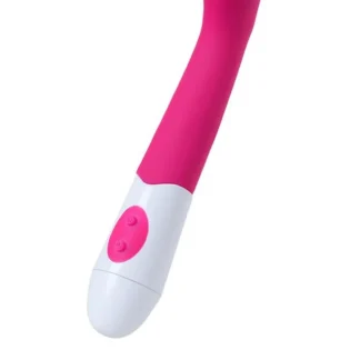 A-TOYS, Ida Vibrator, Silicone, Pink, 19 cm
