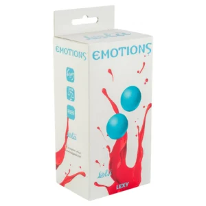 Lexy Medium Vaginal Balls without a Loop, Turquoise