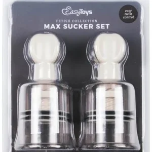 Pump-Nipple & Clit Suckers Medium 2 pcs