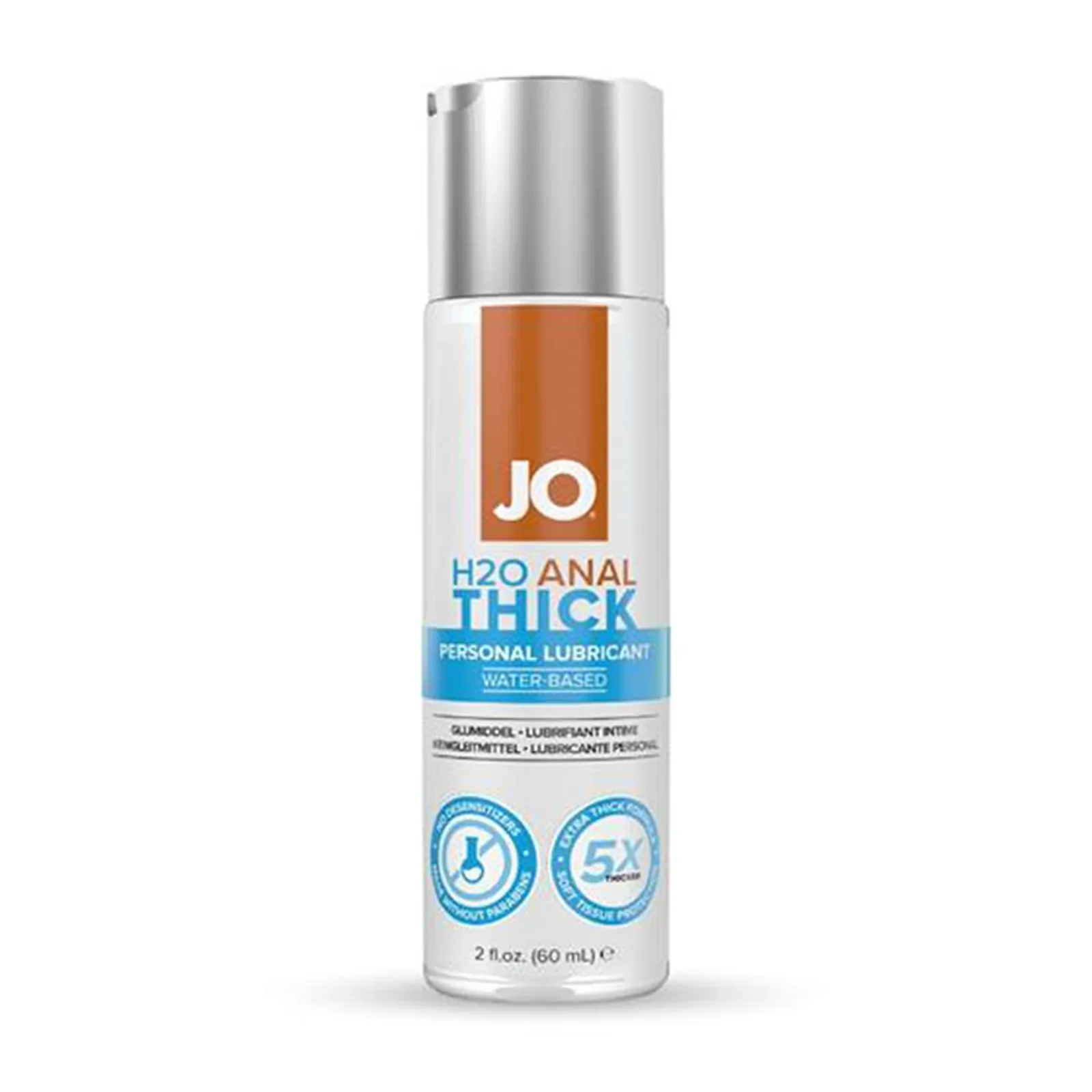 System JO H2O Anal Thick — thick water-based lubricant, 60 ml