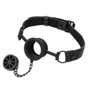 Calexotics Stopper Gag — Silicone Ball Gag with Adjustable Strap